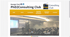 Desktop Screenshot of gtphd2consultingclub.com